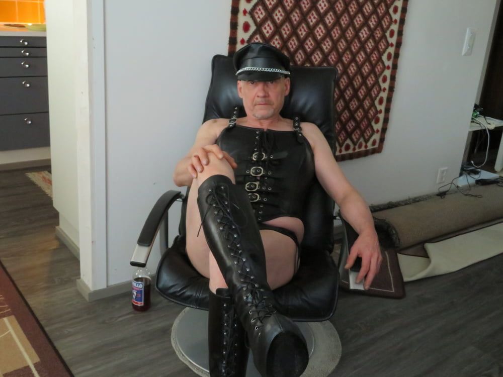 Kinky leather gay Juha Vantanen from Finland #15
