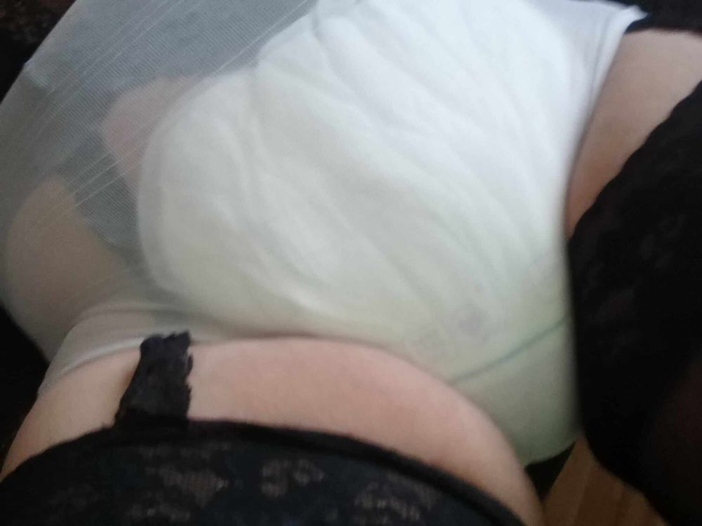 I&#039;m wearing a diaper and Crossdressing #7