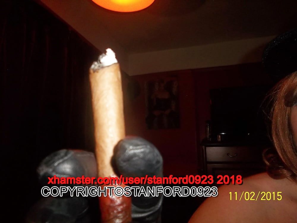 SLUT SMOKING CIGARS 2 #19