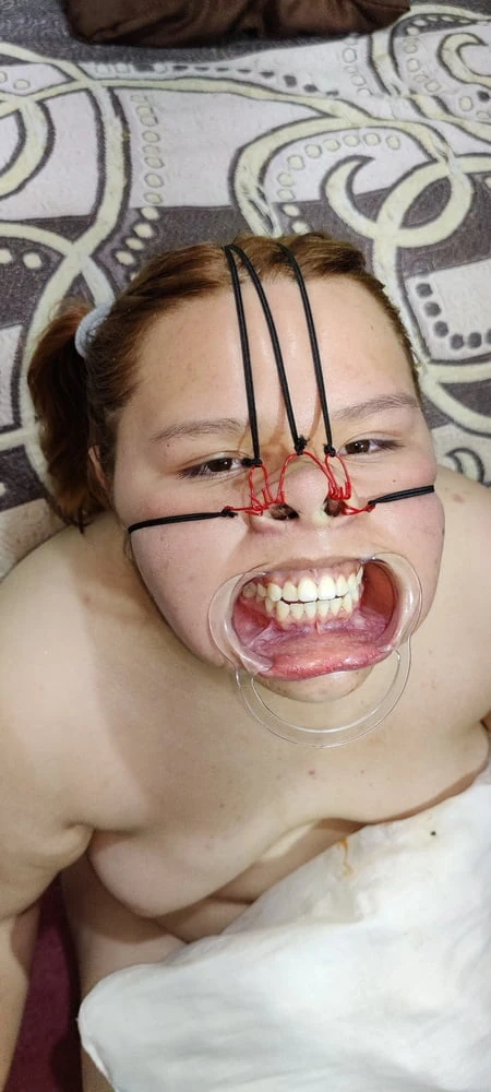 Face bondage Nose hook #18