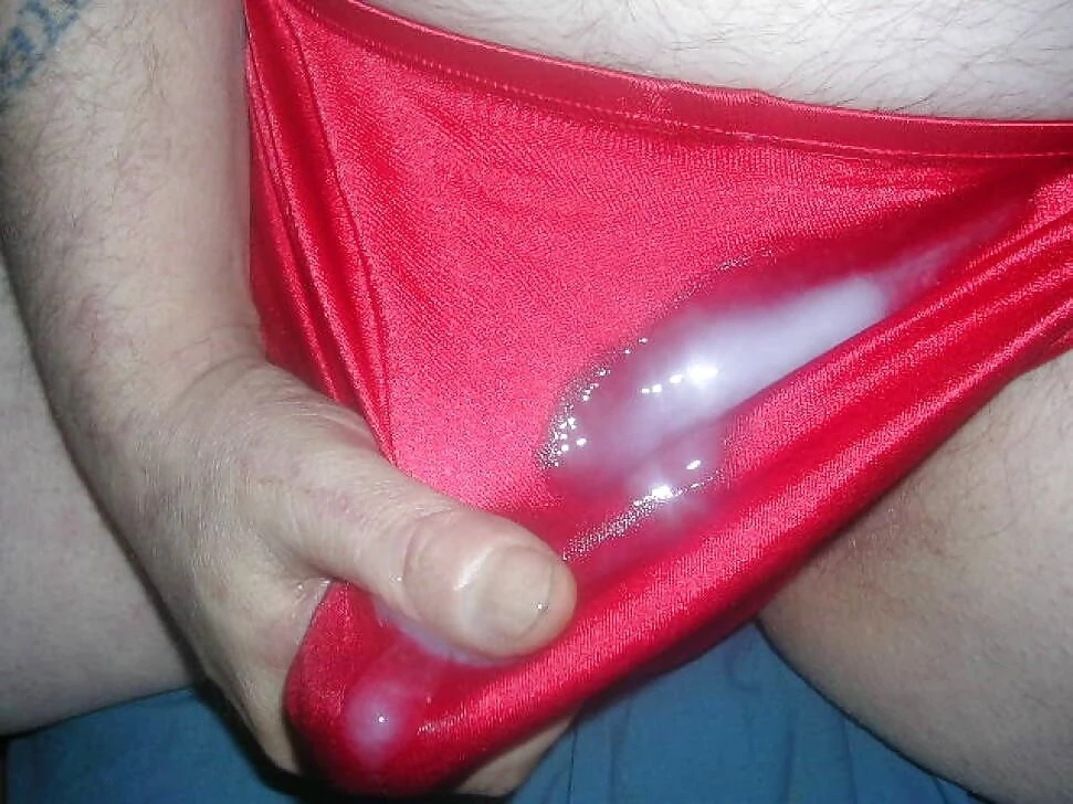 Panties and cum old pics  #2
