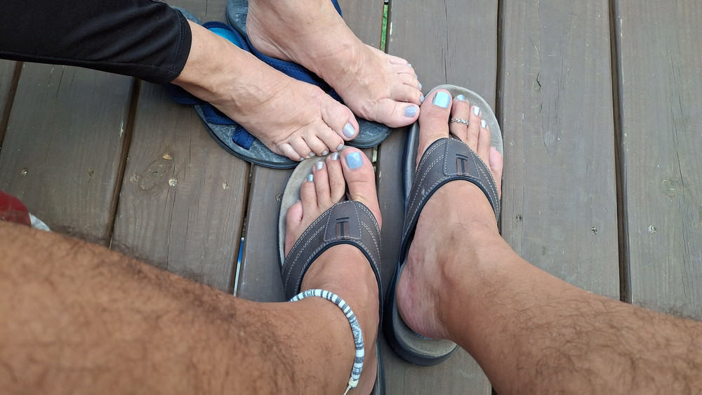 Showing off pour toes #3