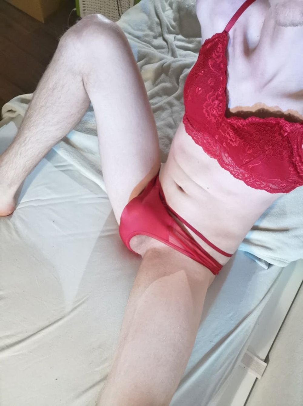 Femboy Sammy in Red #6