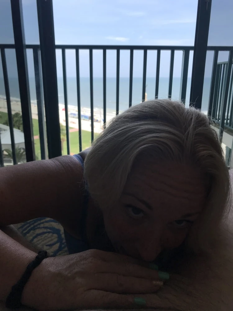 Milf slut taking her Sir&#039;s cock at Daytona Beach #5