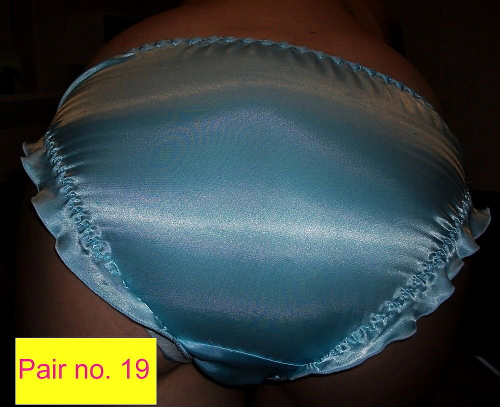 30 silky satin panties #30