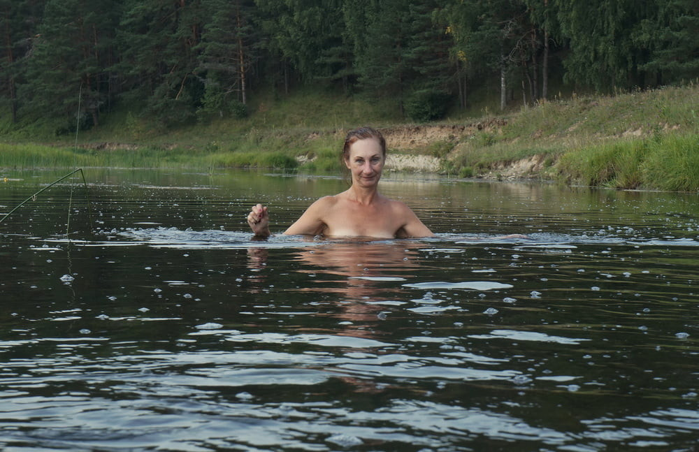 Swimming in the river #8