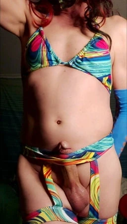 my sexy multicolour bikini         