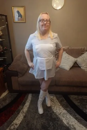 nurse in boots         