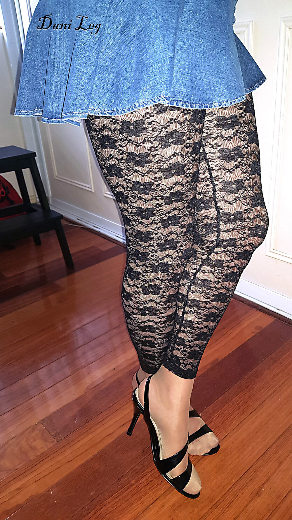 Dani Leg in Sexy Patterned Pantyhose #2