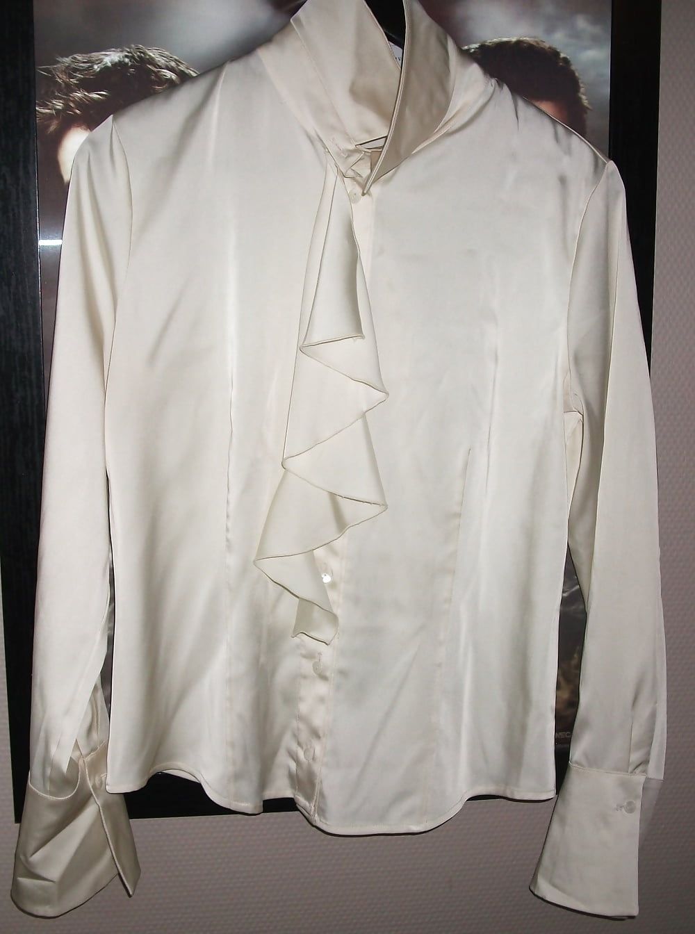 Silk and satin blouses #15