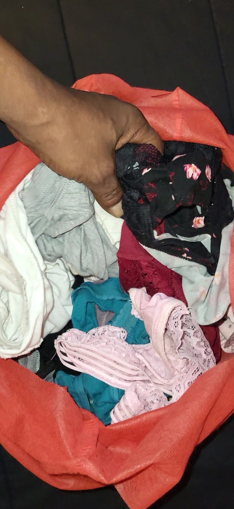 Wife's Dirty Panties Laundry Bag