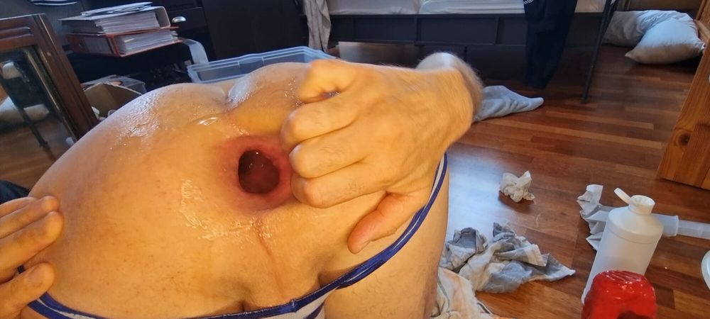 Extreme hard anal fuck and my best gape 2024! #12