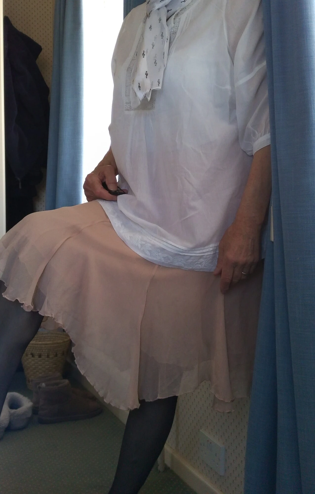 New skirt and blouse