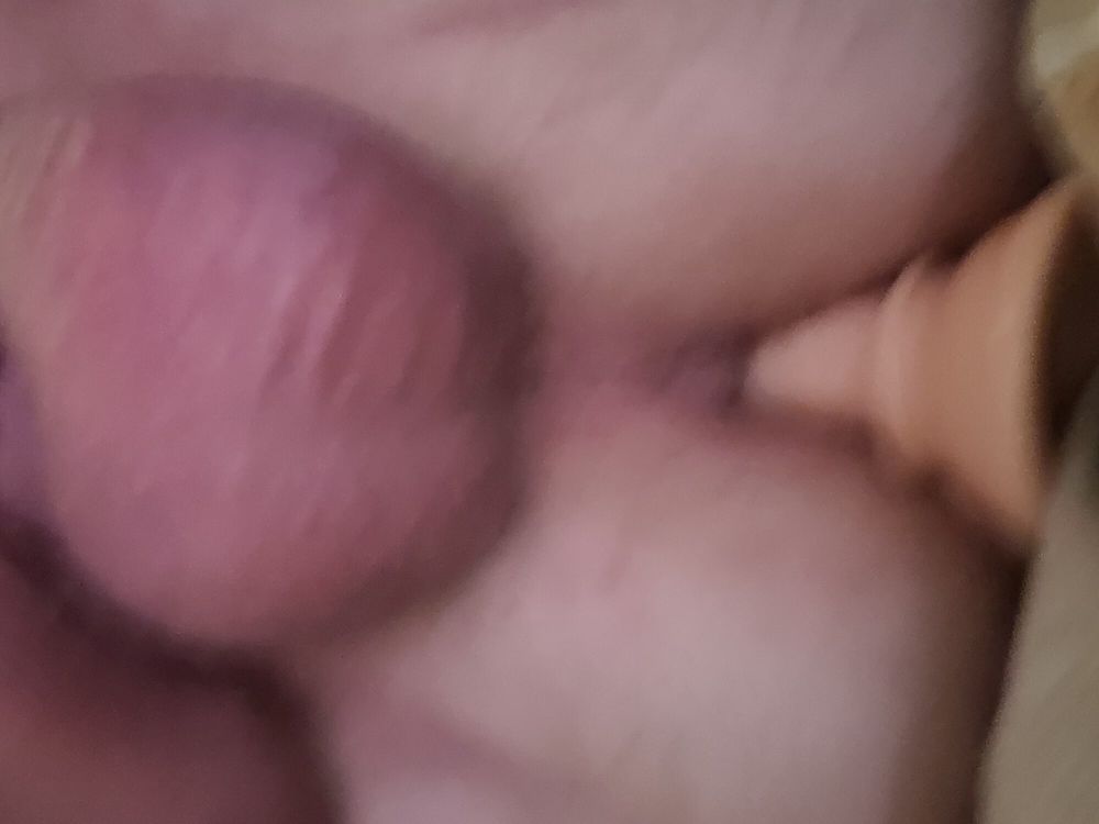 dildo in my ass and pictures of my little cock  #7