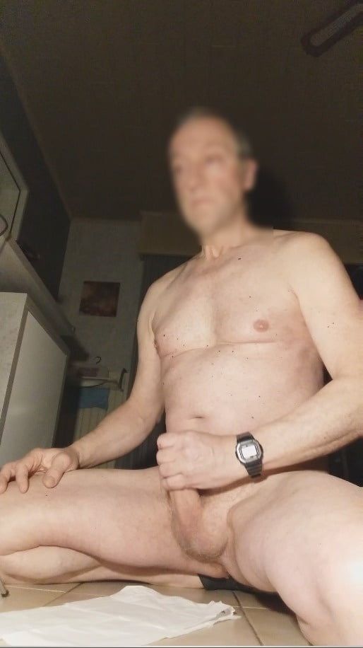 exhibitionist webcam sexshow big dick slow edging cumshot #5