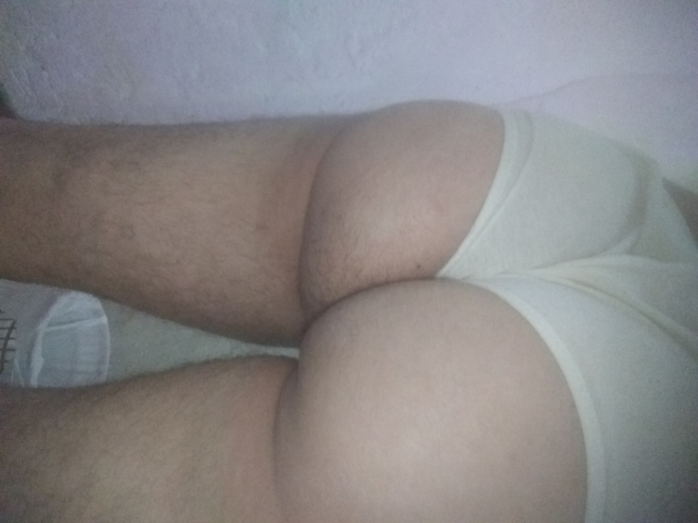 horny white underwear #9