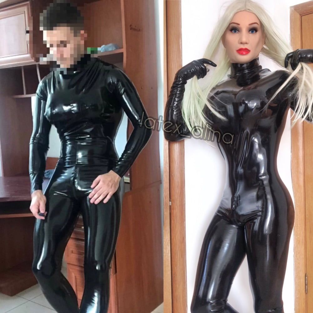 Male to Rubber Doll Transition  #3