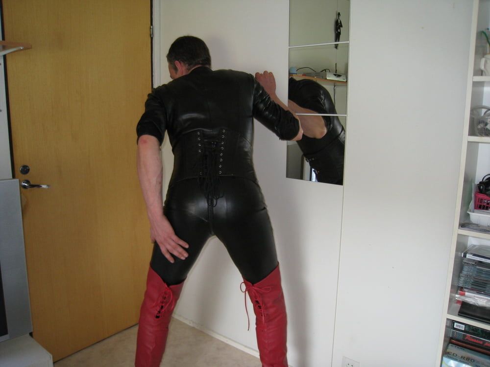 Leather gay from Finland #7