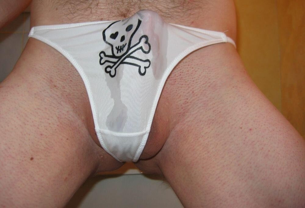 Cum in panties  #3