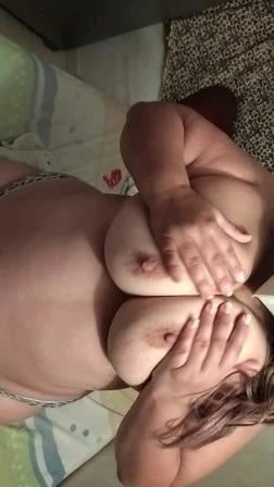 Showing And Touching My Bbw Girl Figure 16