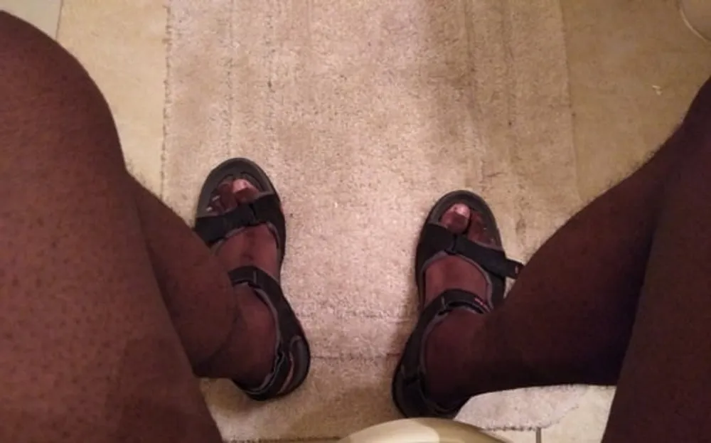 Male Feet in Sandals (Kink) #18