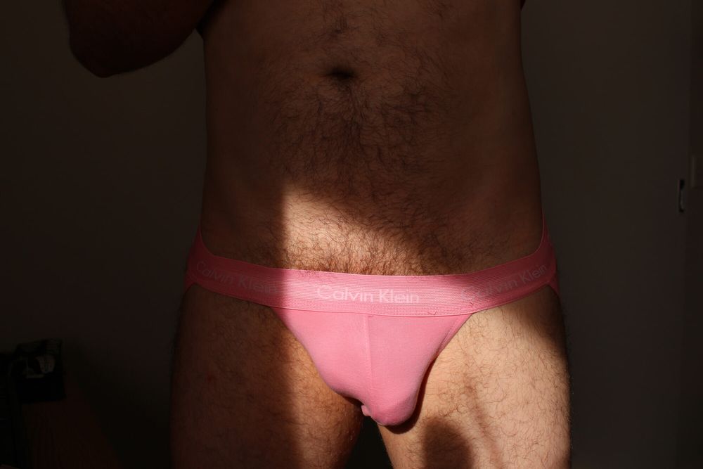 Pink Jockstrap Soft Cock #12