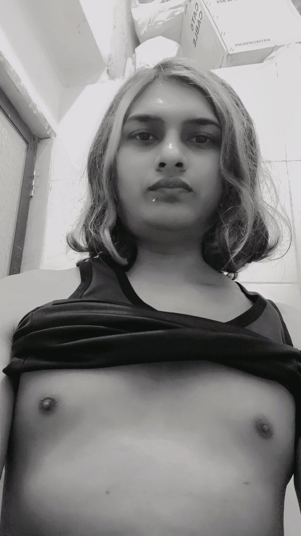 Zoya shezadi in a happy birthday gift in a toilet #29