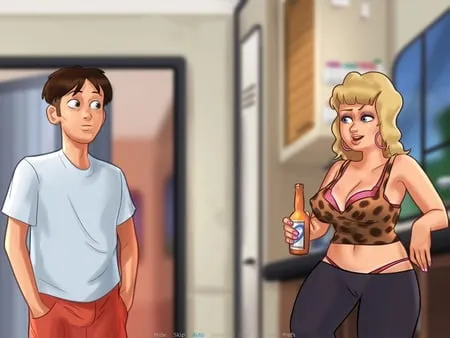 lets play summertime saga crystal the milf         