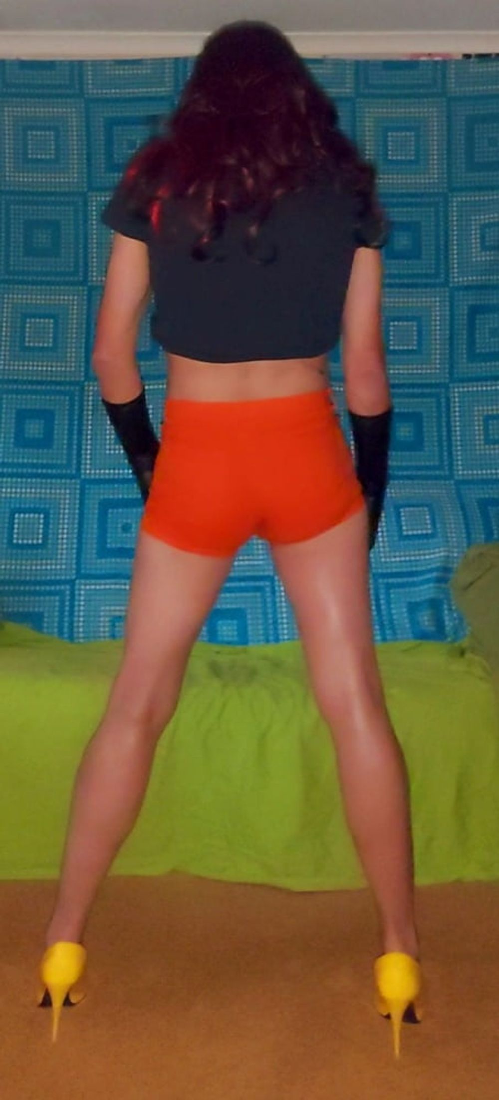 Orange shorts  #17