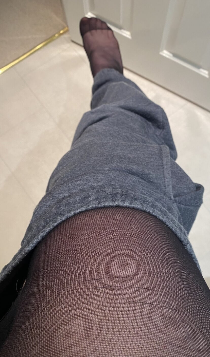 Wearing nylons out #7