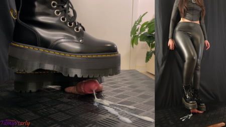 Your Cock vs My Dr. Martens - Cock Balls Crush Trample