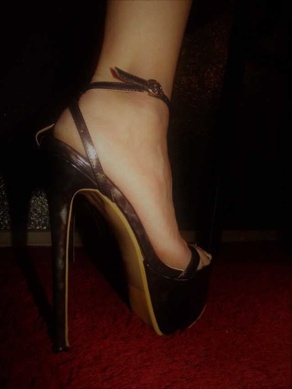 High heels and mini-skirt #9