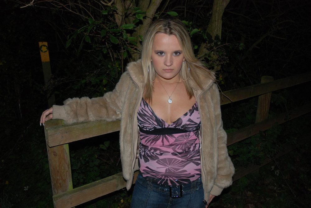 Blonde 18yr Old Dogging CockSucker #20