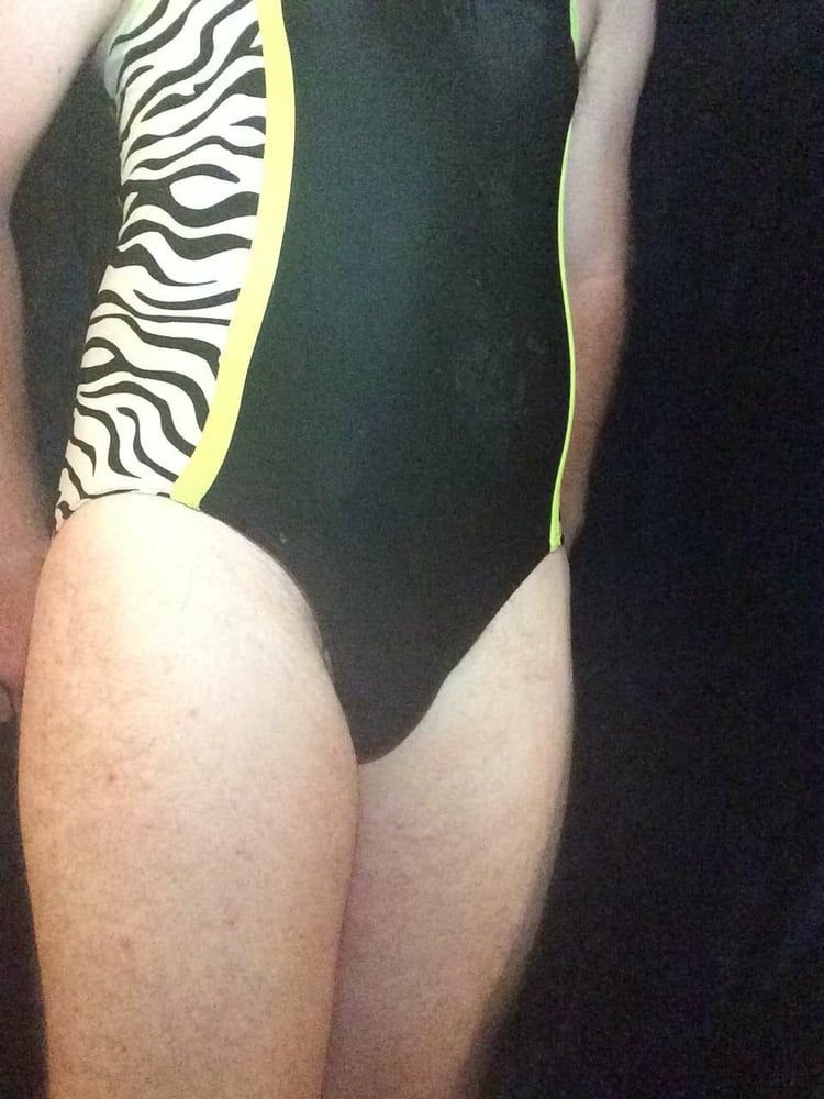 Zebra Print swimsuit  #8