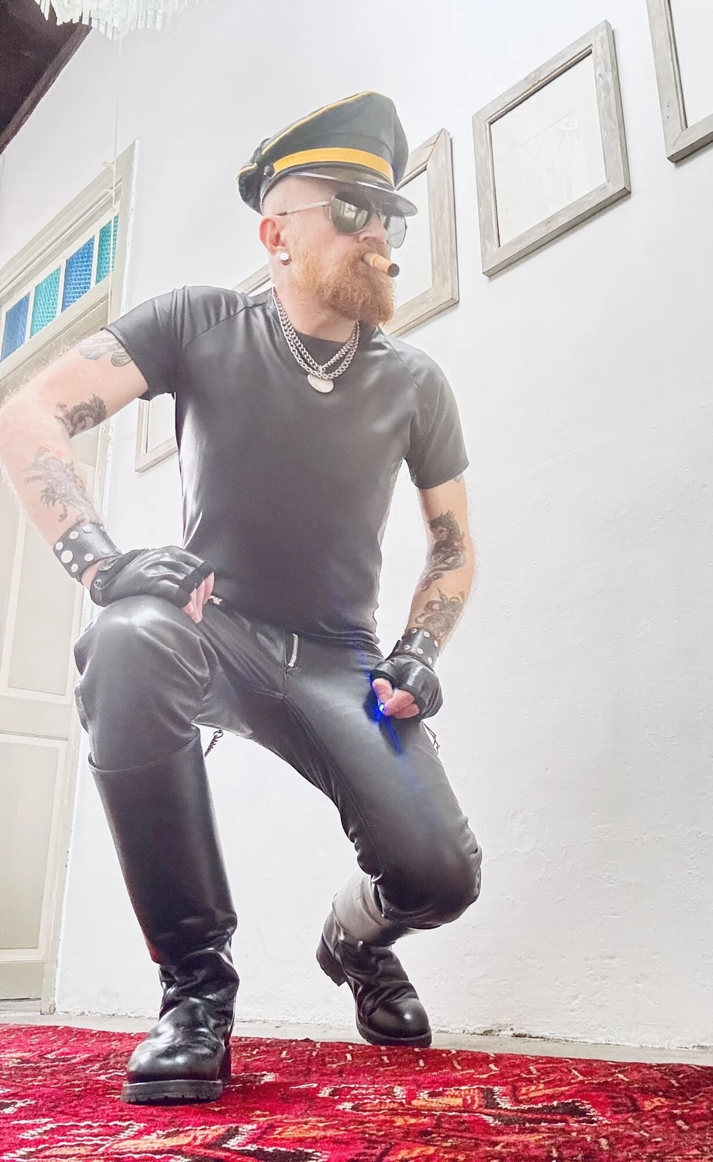 Hot Leather man  #6