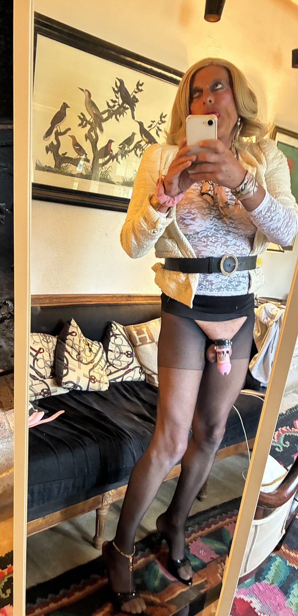 Caged sissy slut  #37