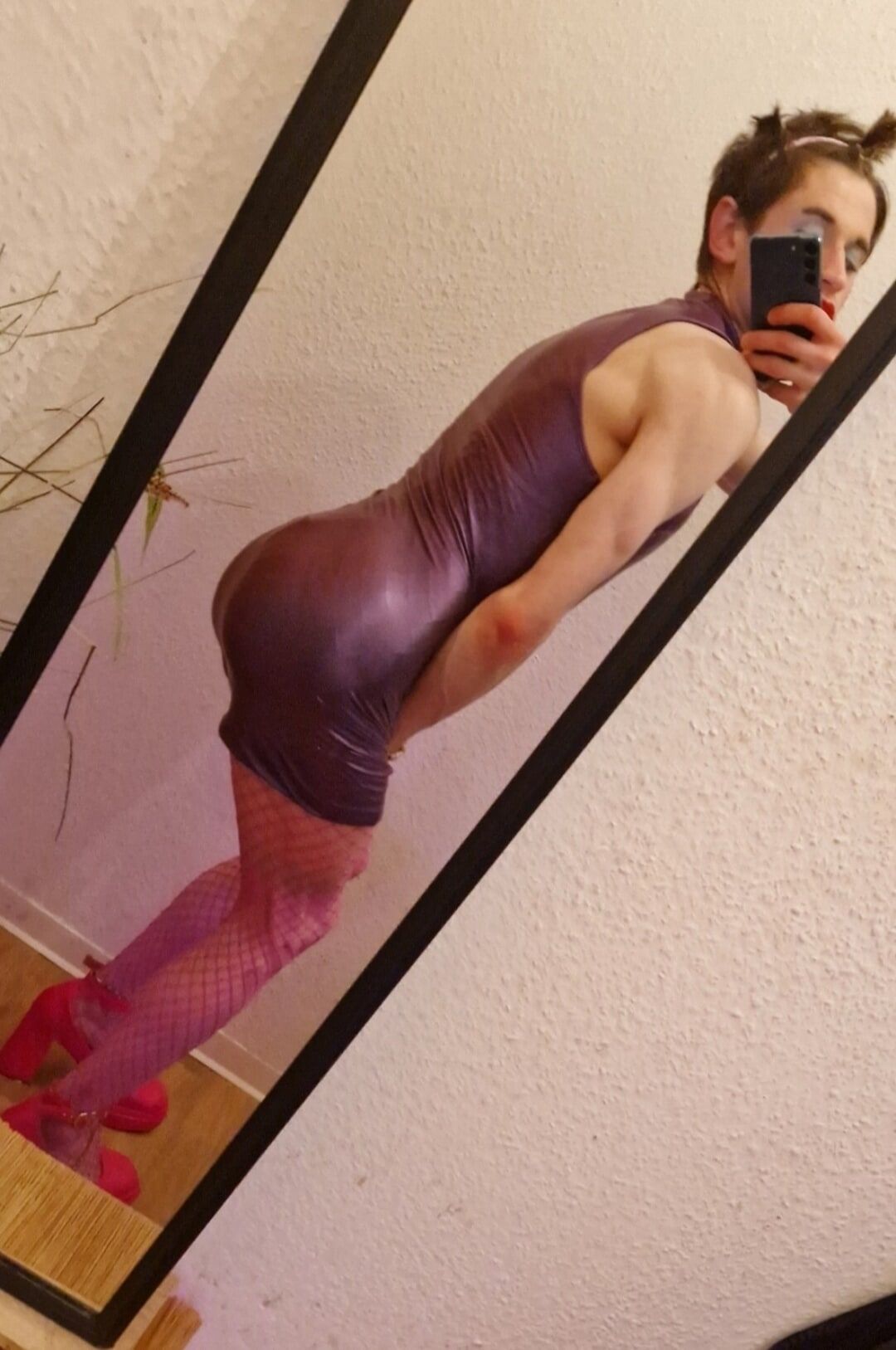 Purple Party Dress Sissy