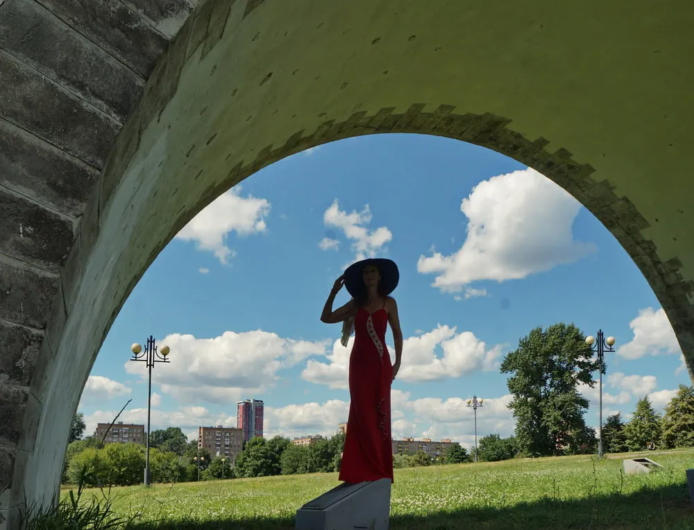 under the arch of the aqueduct #11