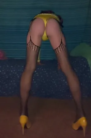 yellow lil fuck toy shorts         