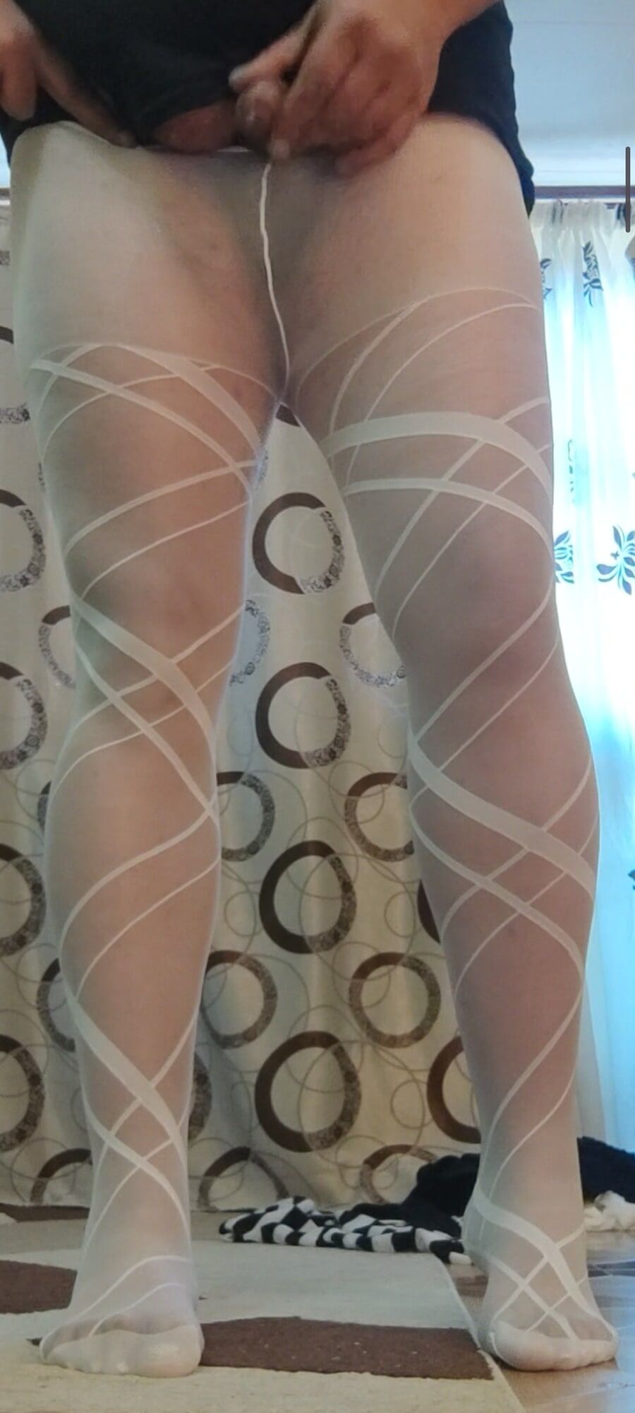 Feeling so excited in pantyhose #31