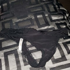 Black thong