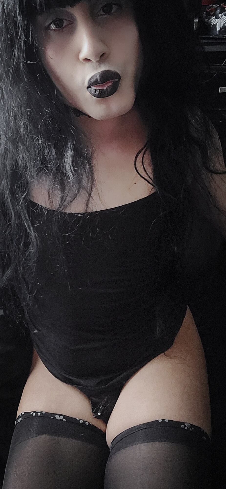 Naughty Sissy in Black Lingerie 2 #41