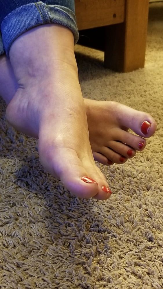 Jens red toes & soles #21