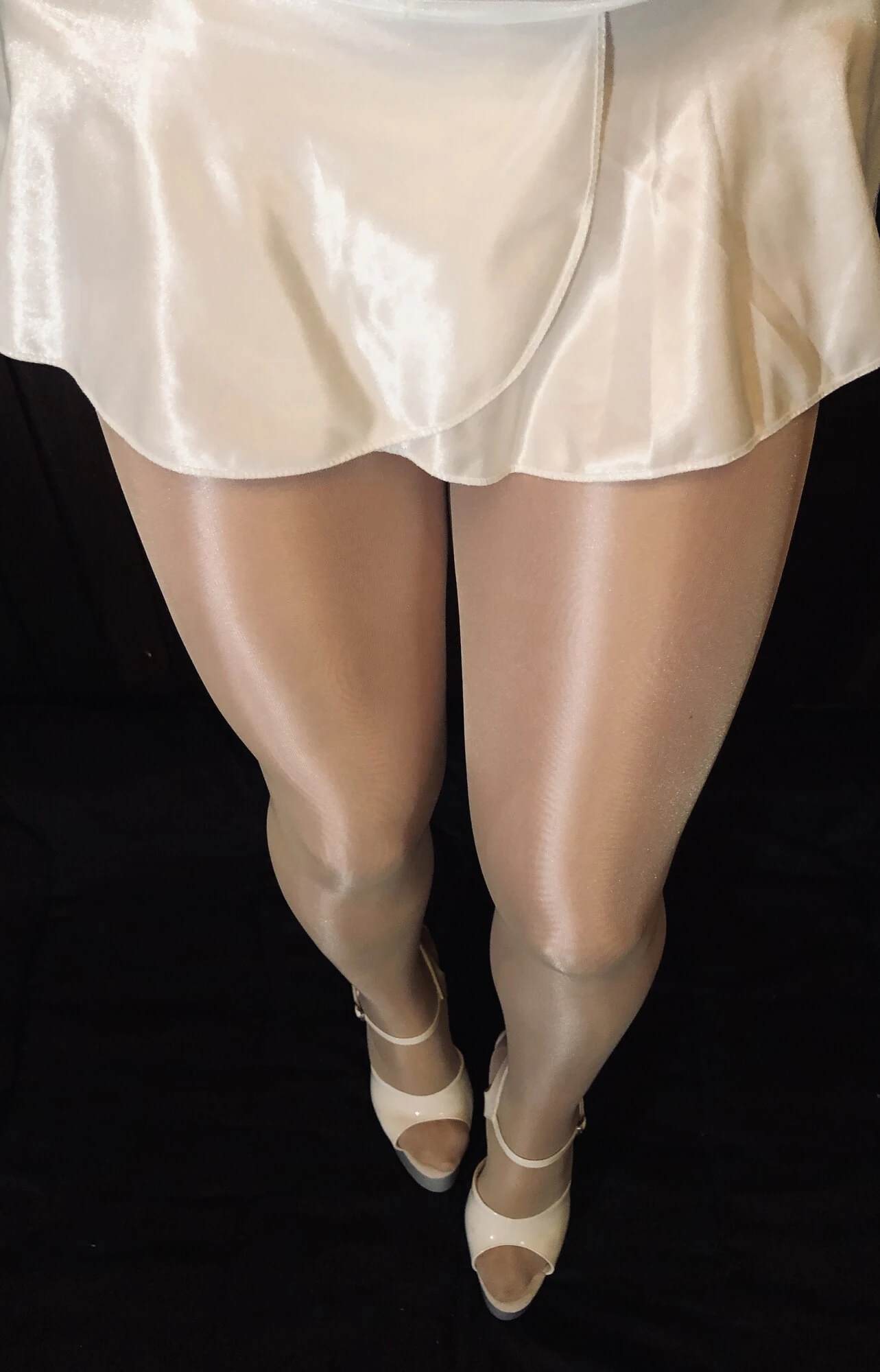 So much shiny, glossy and satin Pink and White combination. #11