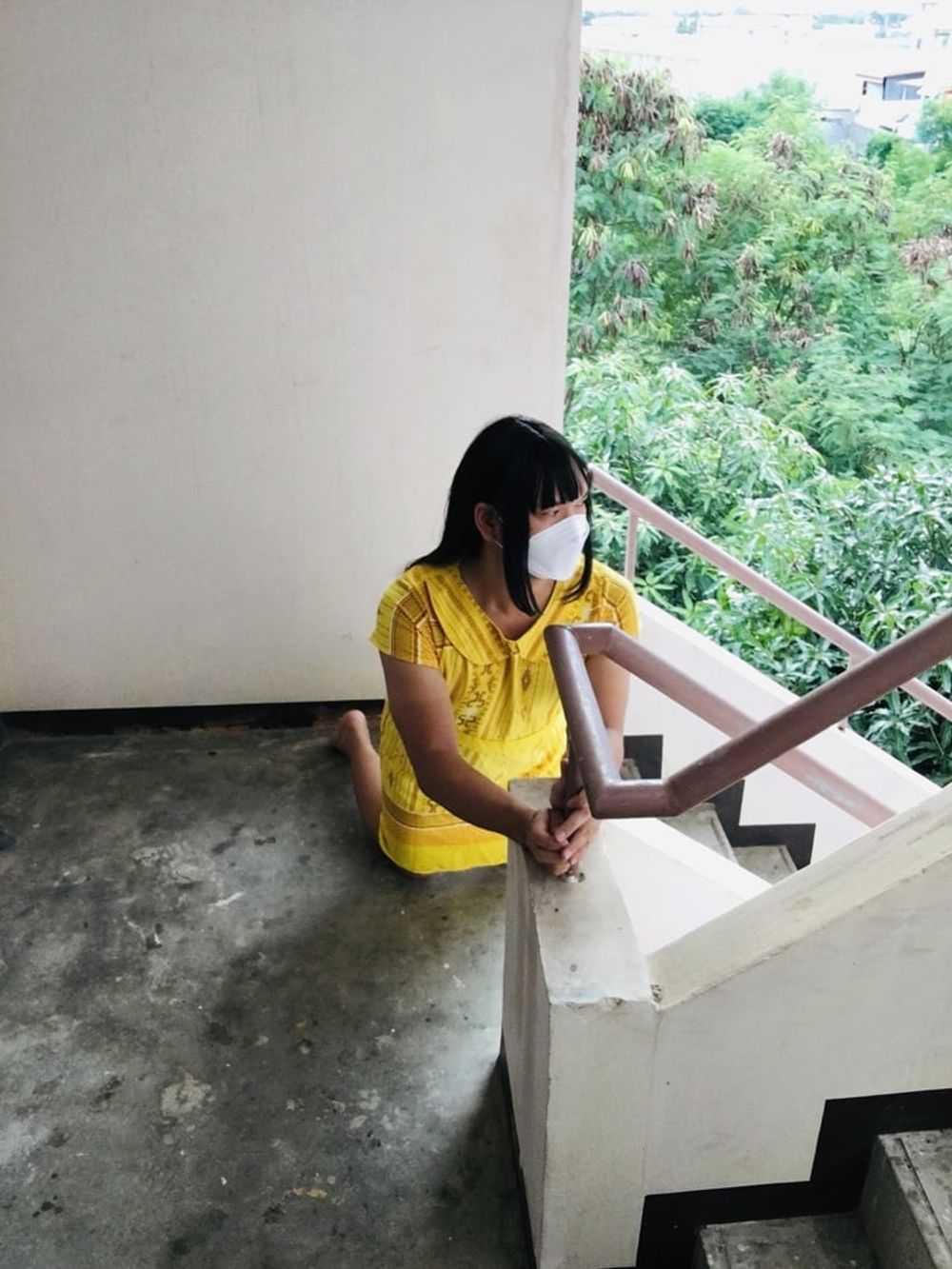 Dress Yellow Teen ladyboy #33