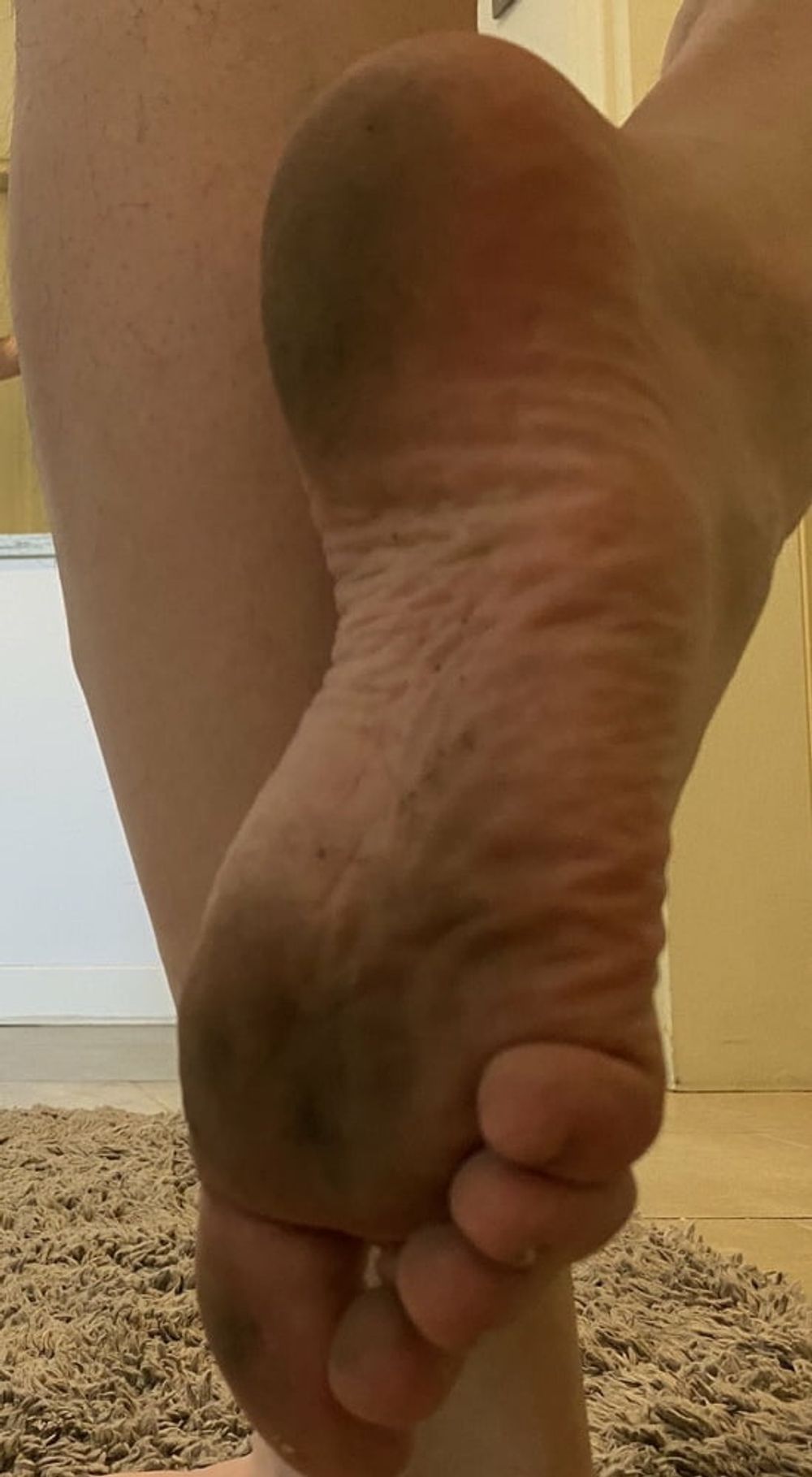 My ass wide open and some dirty feet #8