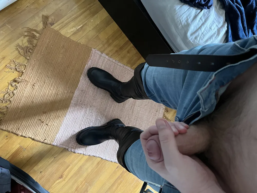 My New Tight Jeans and My Big Hard Ccock for You #6