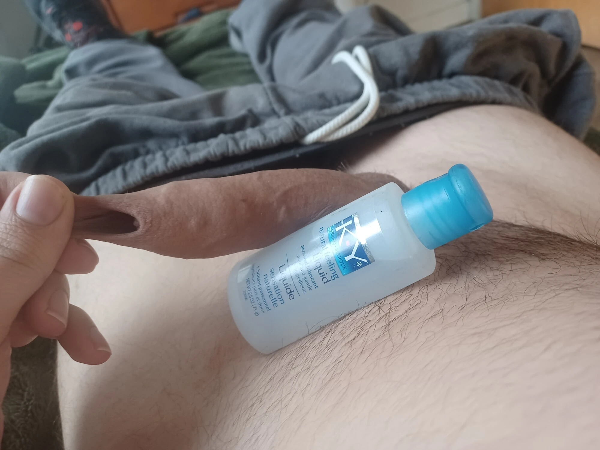Uncutt cock play  #3