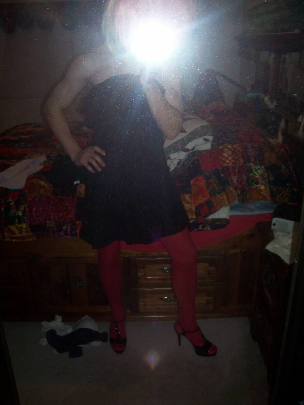 Crossdresser Samantha as a teen #17