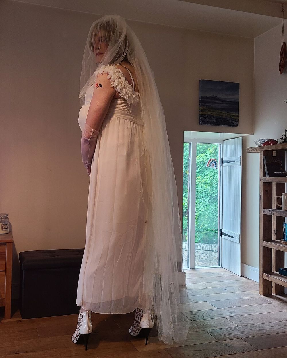 Sissy wedding dress #8